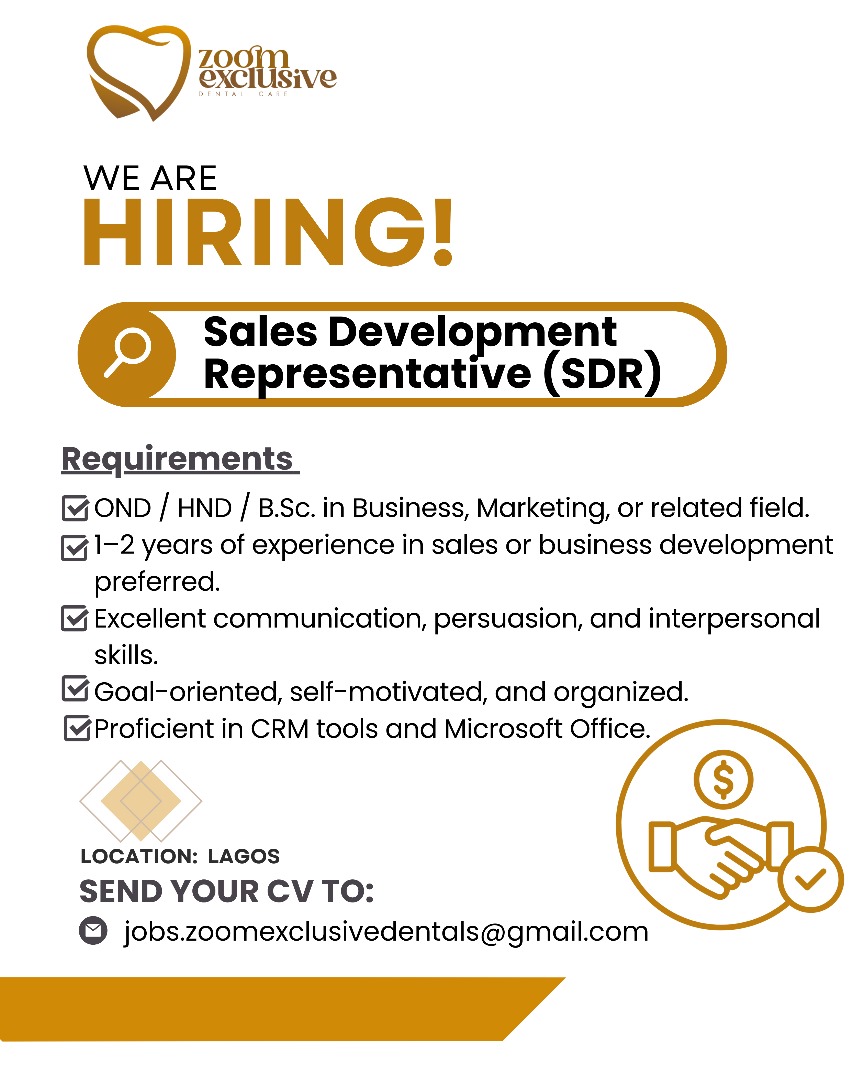 Sales Development Rep (SDR)